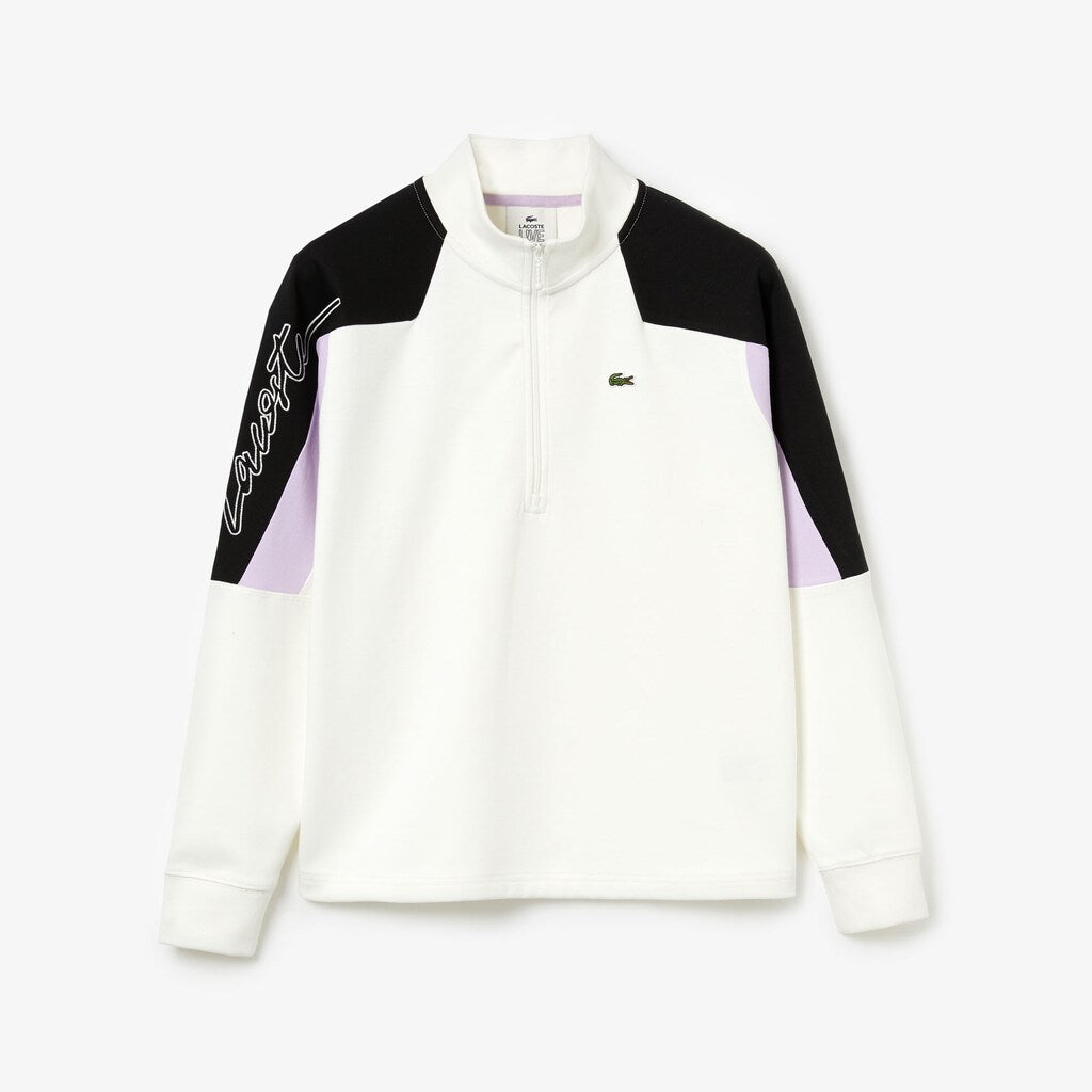 Wo  LIVE Color-Block Zip-Front Sweatshirt | Lacoste Womens