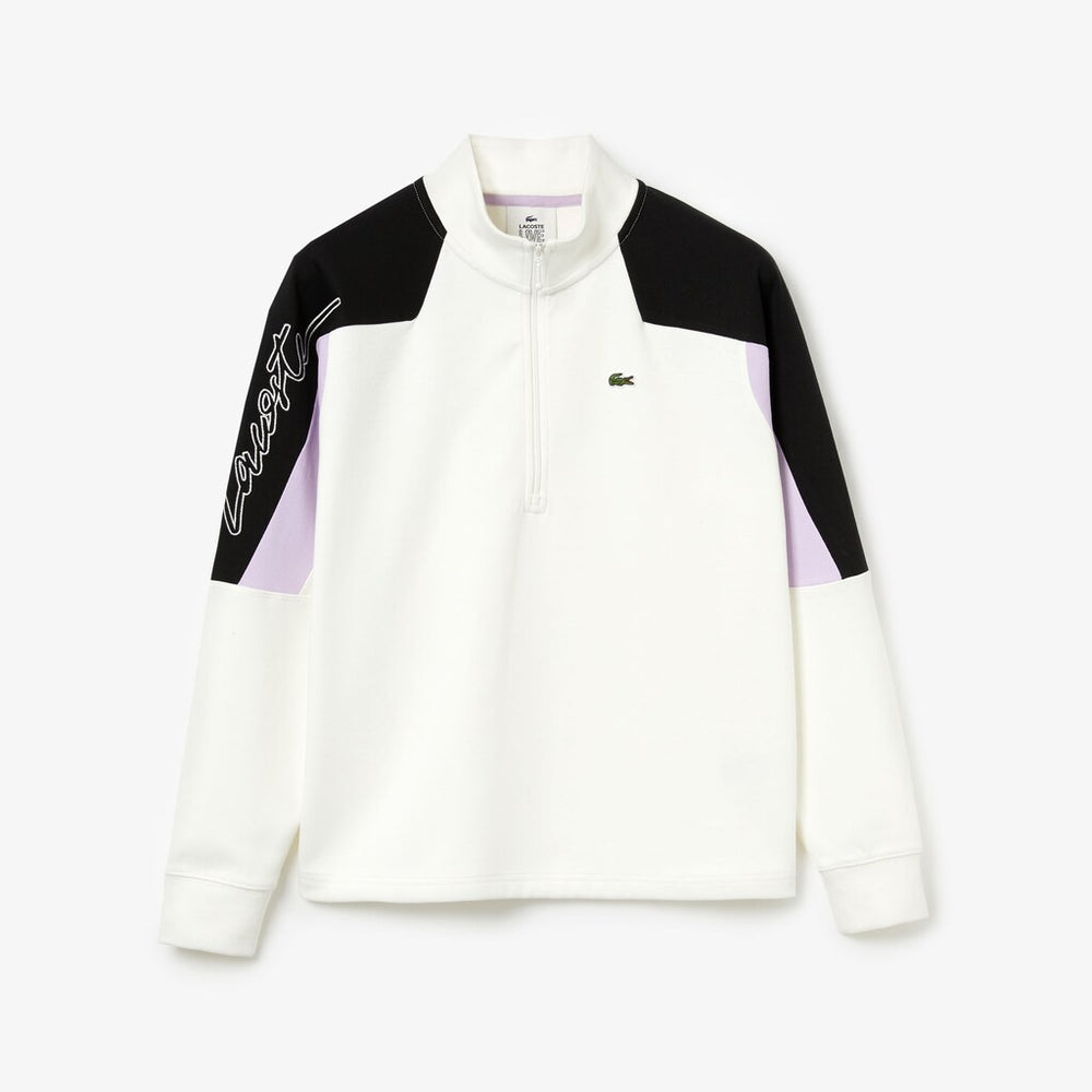 Wo  LIVE Color-Block Zip-Front Sweatshirt | Lacoste Womens