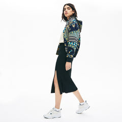 Wo  LIVE Slit-Front Knit Skirt | Lacoste Womens