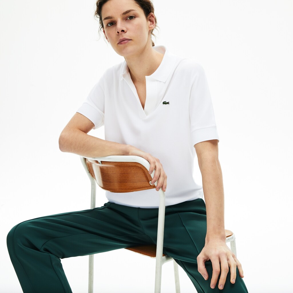 Wo  Relaxed Piqué Polo | Lacoste Womens