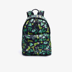 Lacoste x Jeremyville Croc Graphic Printed Backpack | Lacoste Mens