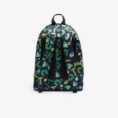 Lacoste x Jeremyville Croc Graphic Printed Backpack | Lacoste Mens