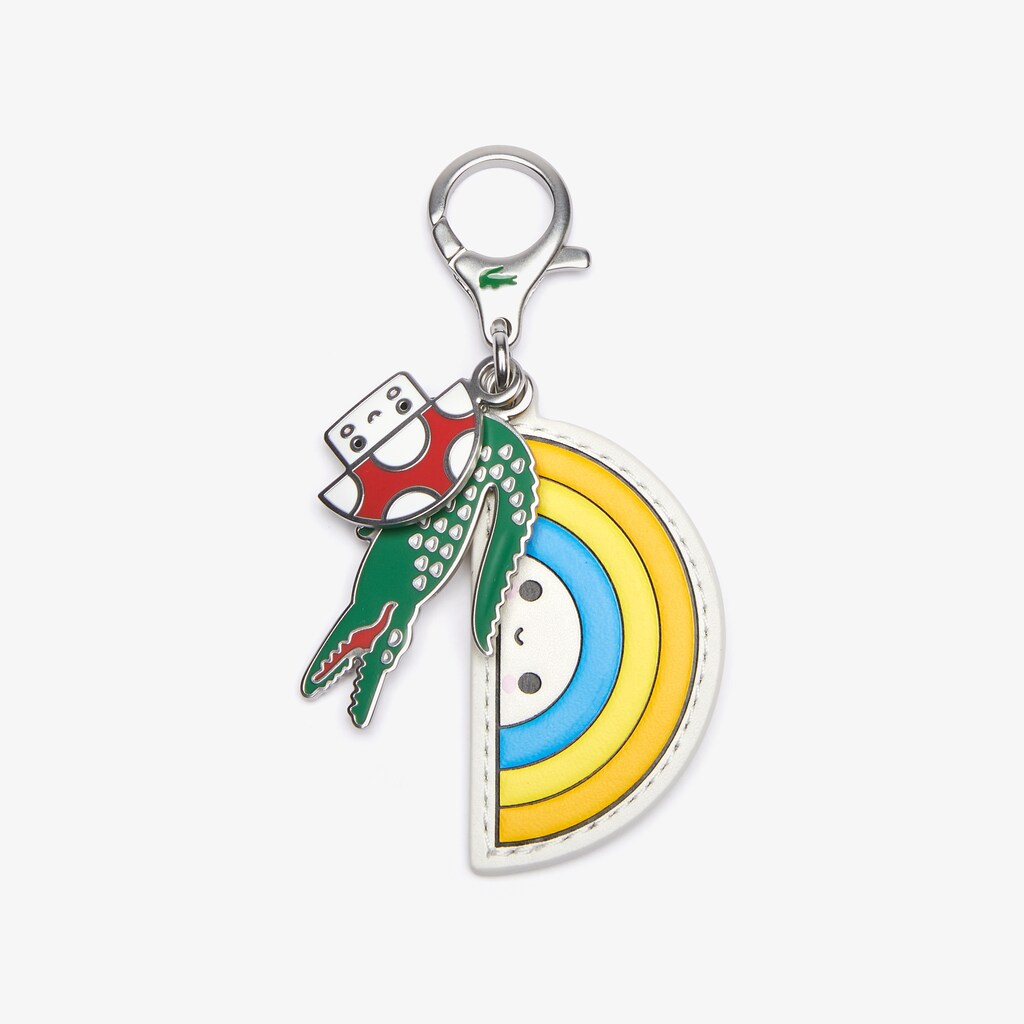 Lacoste x FriendsWithYou Coloured Metal Charm Keyring | Lacoste Mens