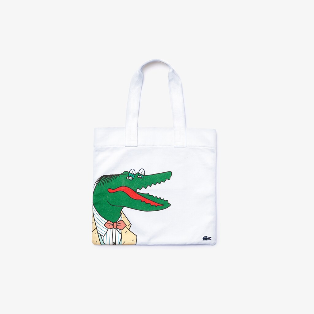 Unisex Lacoste x Jean-Michel Tixier Oversize Croc Tote | Lacoste Mens
