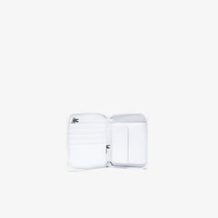 Lacoste x Jean-Michel Tixier Fun Printed Leather Zippered Wallet | Lacoste Mens