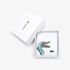 Lacoste x Jean-Michel Tixier Fun Printed Leather Zippered Wallet | Lacoste Mens