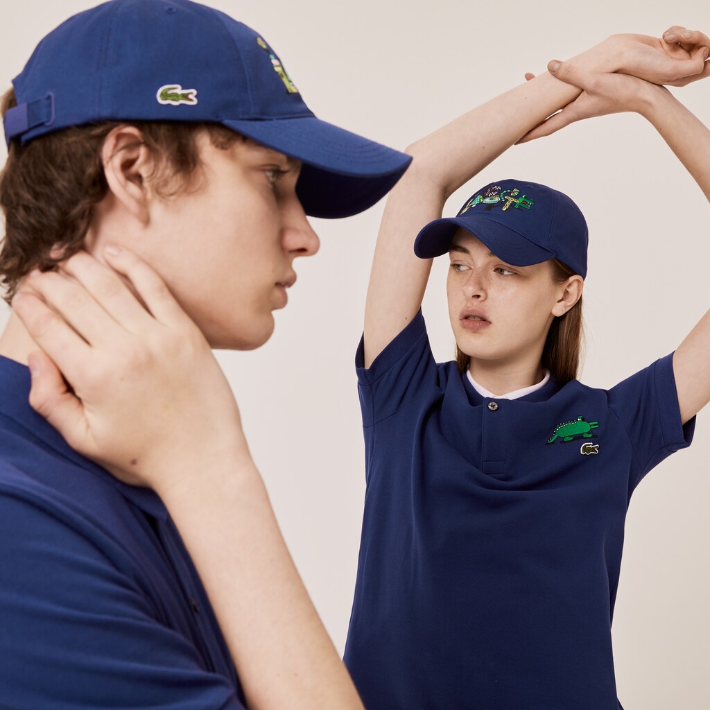 Unisex Lacoste x Jeremyville Print Cotton Cap | Lacoste Mens