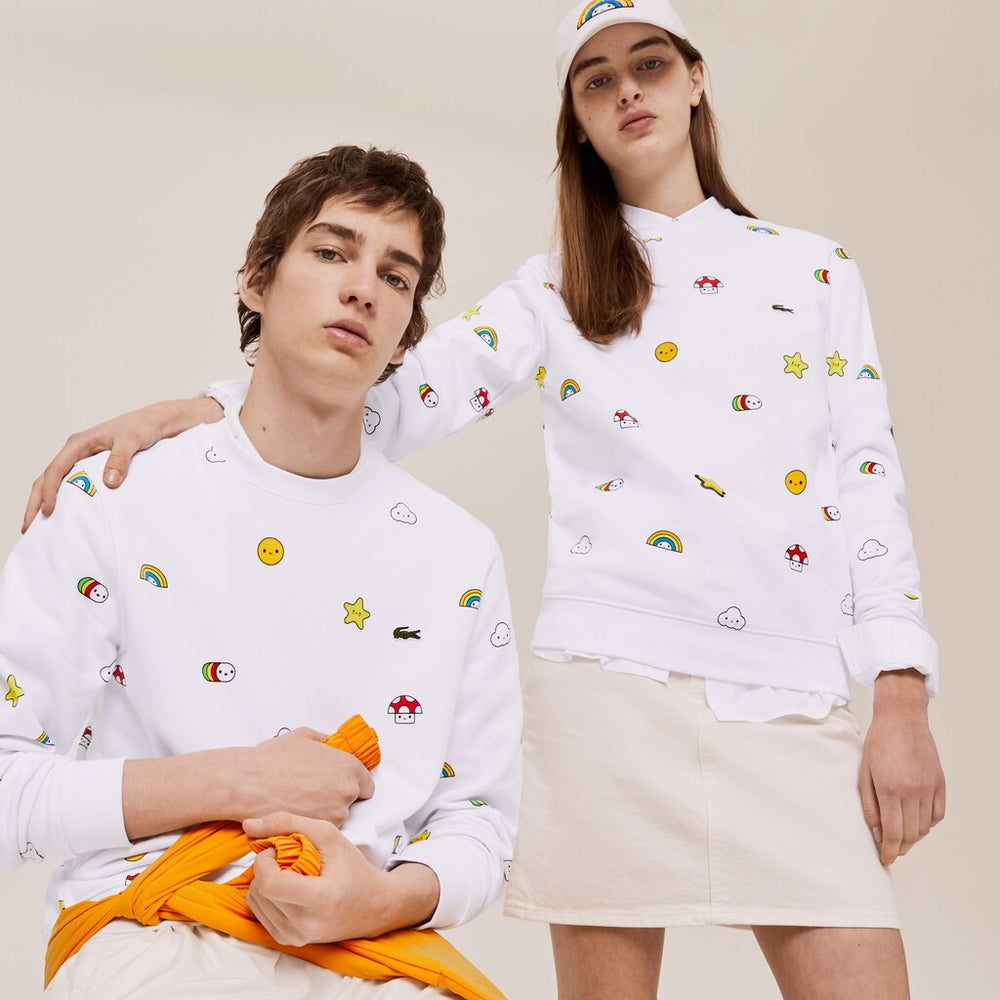 Unisex Lacoste x FriendsWithYou Design Sweatshirt | Lacoste Mens|Womens