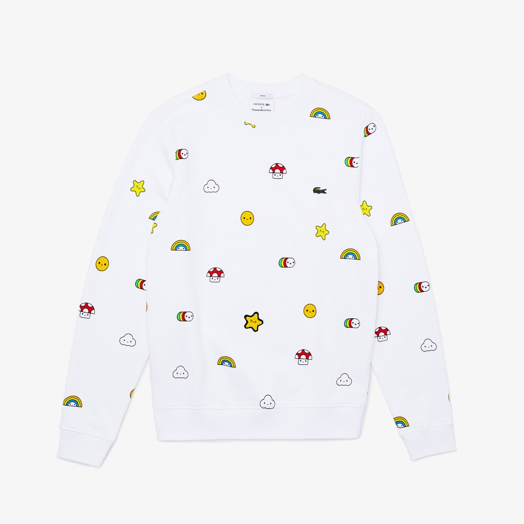 Unisex Lacoste x FriendsWithYou Design Sweatshirt | Lacoste Mens|Womens