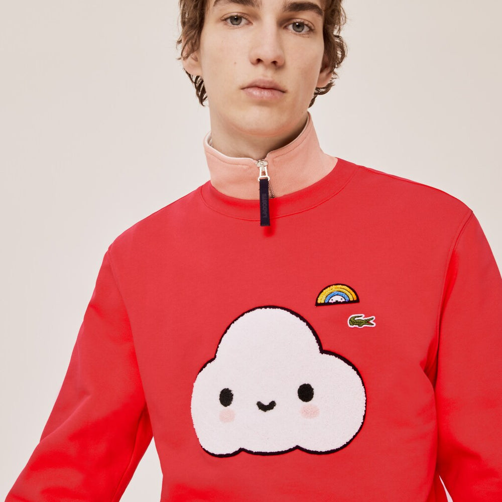 Unisex Lacoste x FriendsWithYou Print Sweatshirt | Lacoste Mens|Womens