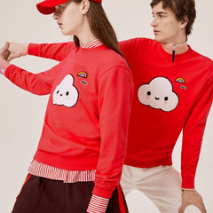 Unisex Lacoste x FriendsWithYou Print Sweatshirt | Lacoste Mens|Womens
