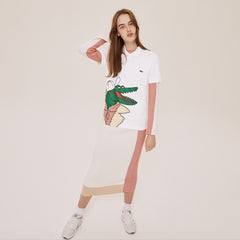 Unisex Lacoste x Jean-Michel Tixier Print Classic Fit Polo Shirt | Lacoste Mens|Womens