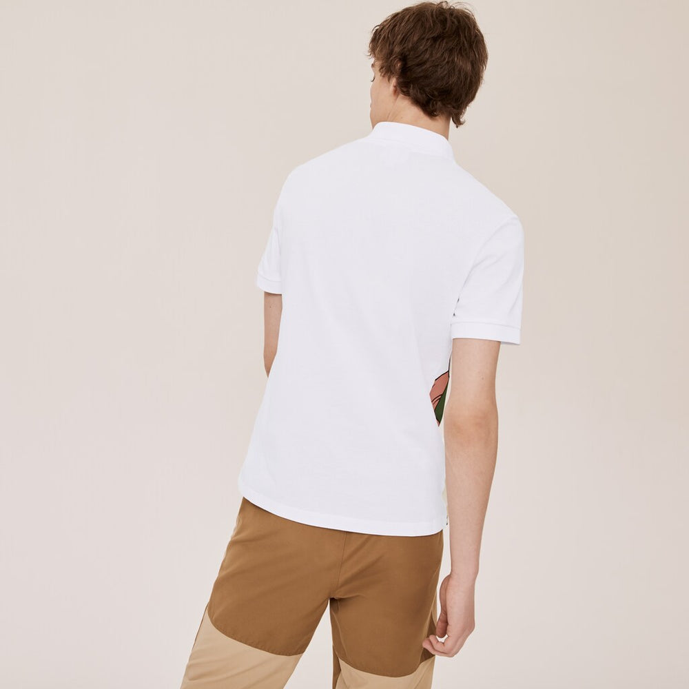 Unisex Lacoste x Jean-Michel Tixier Print Classic Fit Polo Shirt | Lacoste Mens|Womens