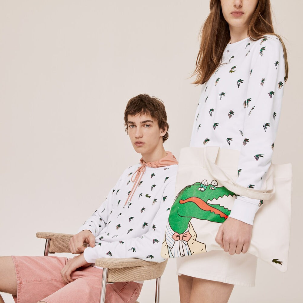 Unisex Lacoste x Jean-Michel Tixier Print Sweatshirt | Lacoste Mens|Womens