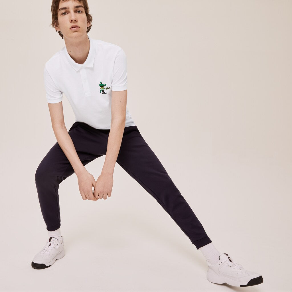 Unisex Lacoste x Jeremyville Design Classic Fit Polo Shirt | Lacoste Mens|Womens