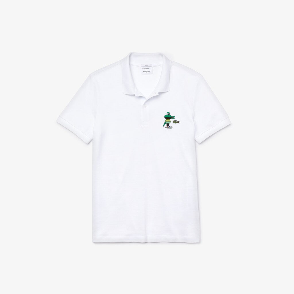 Unisex Lacoste x Jeremyville Design Classic Fit Polo Shirt | Lacoste Mens|Womens