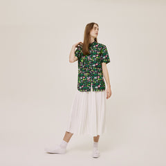 Unisex Lacoste x Jeremyville Regular Fit Cotton Shirt | Lacoste Mens|Womens
