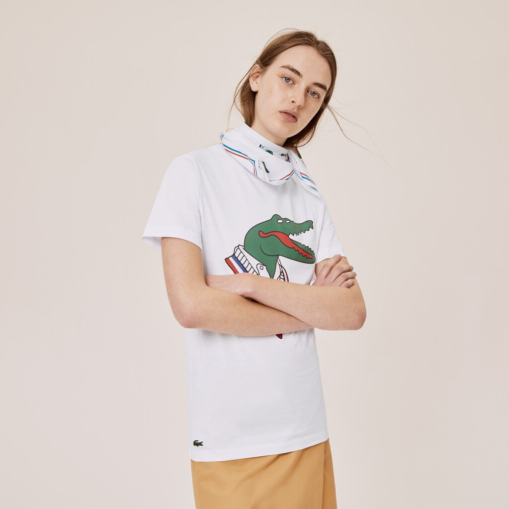 Lacoste x Jean-Michel Tixier Graphic T-shirt | Lacoste Mens|Womens