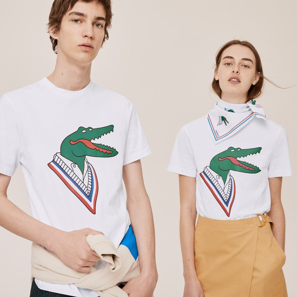 Lacoste x Jean-Michel Tixier Graphic T-shirt | Lacoste Mens|Womens