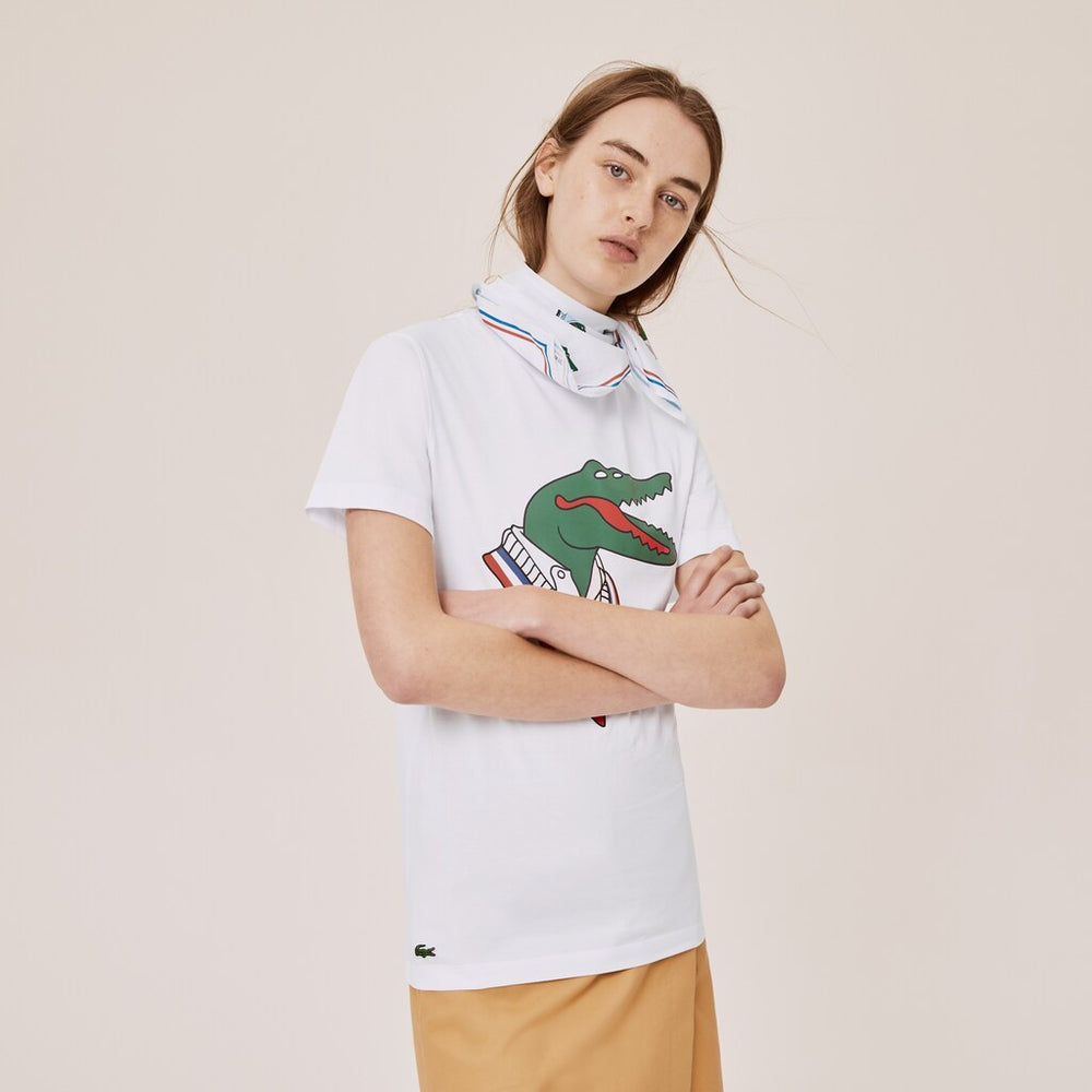 Lacoste x Jean-Michel Tixier Graphic T-shirt | Lacoste Mens|Womens