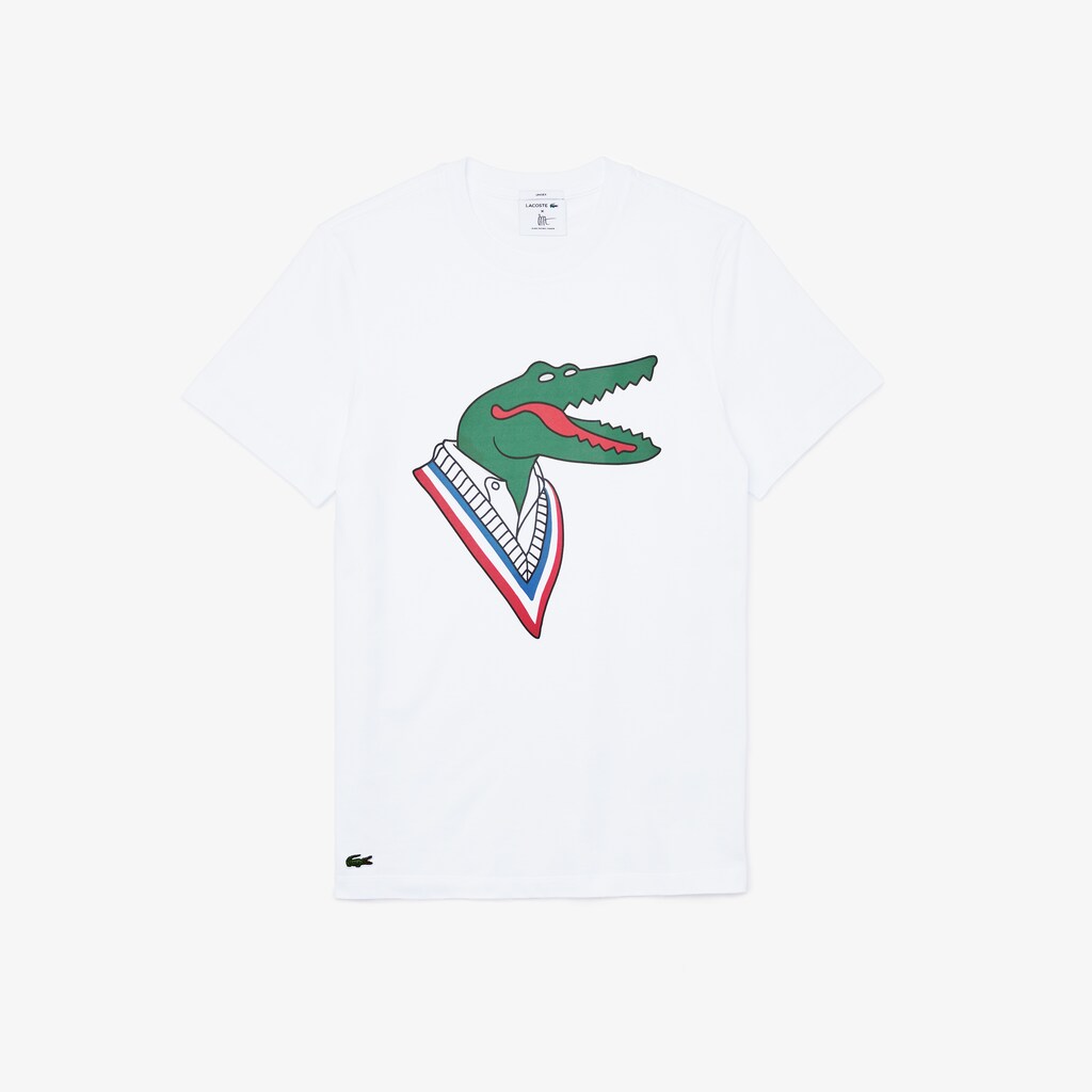 Lacoste x Jean-Michel Tixier Graphic T-shirt | Lacoste Mens|Womens