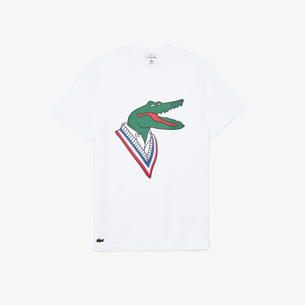 Lacoste x Jean-Michel Tixier Graphic T-shirt | Lacoste Mens|Womens