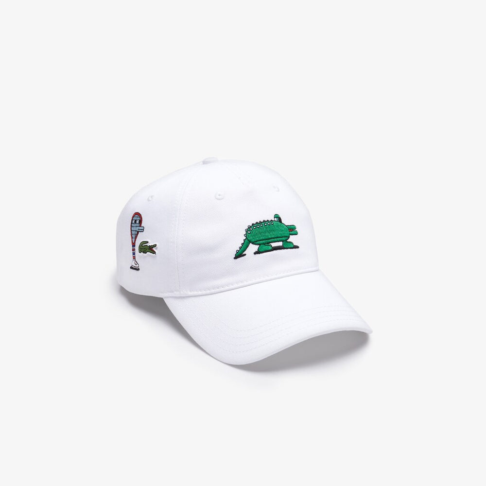 Unisex Lacoste x Jeremyville Design Cotton Cap | Lacoste Mens