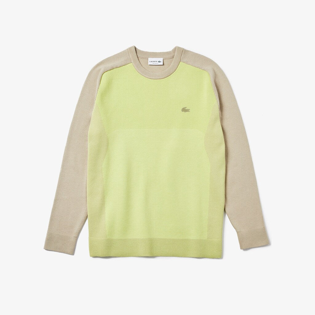 Motion Breathable Color-Block Sweater | Lacoste Mens