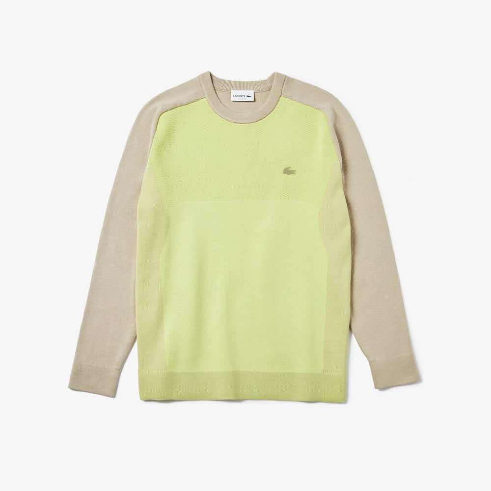 Motion Breathable Color-Block Sweater | Lacoste Mens