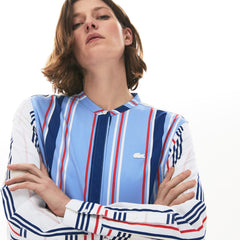 Wo  Striped Long Flowing Shirt | Lacoste Womens