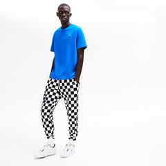 LIVE Printed-Back Cotton T-Shirt | Lacoste Mens