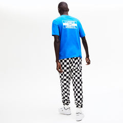 LIVE Printed-Back Cotton T-Shirt | Lacoste Mens