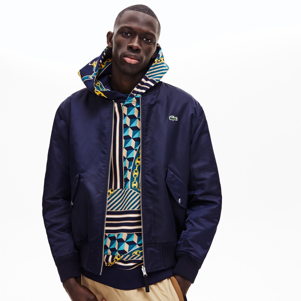 LIVE Reversible Bomber Jacket | Lacoste Mens