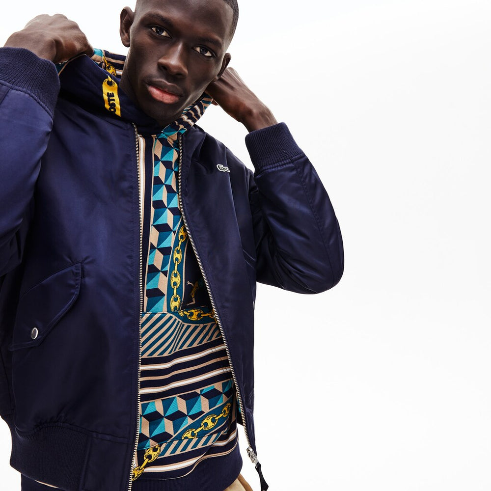 LIVE Reversible Bomber Jacket | Lacoste Mens