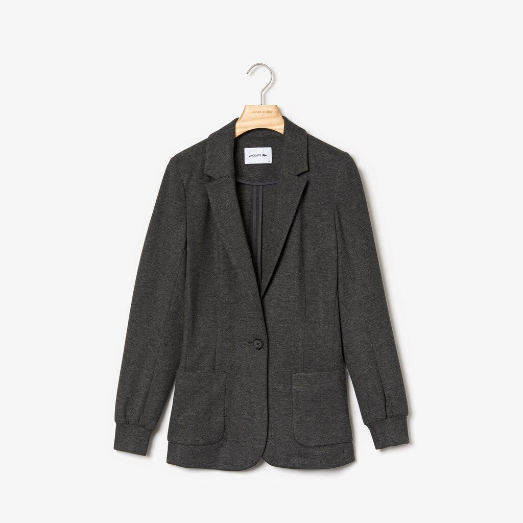 Wo  Brushed-Knit Blazer | Lacoste Womens