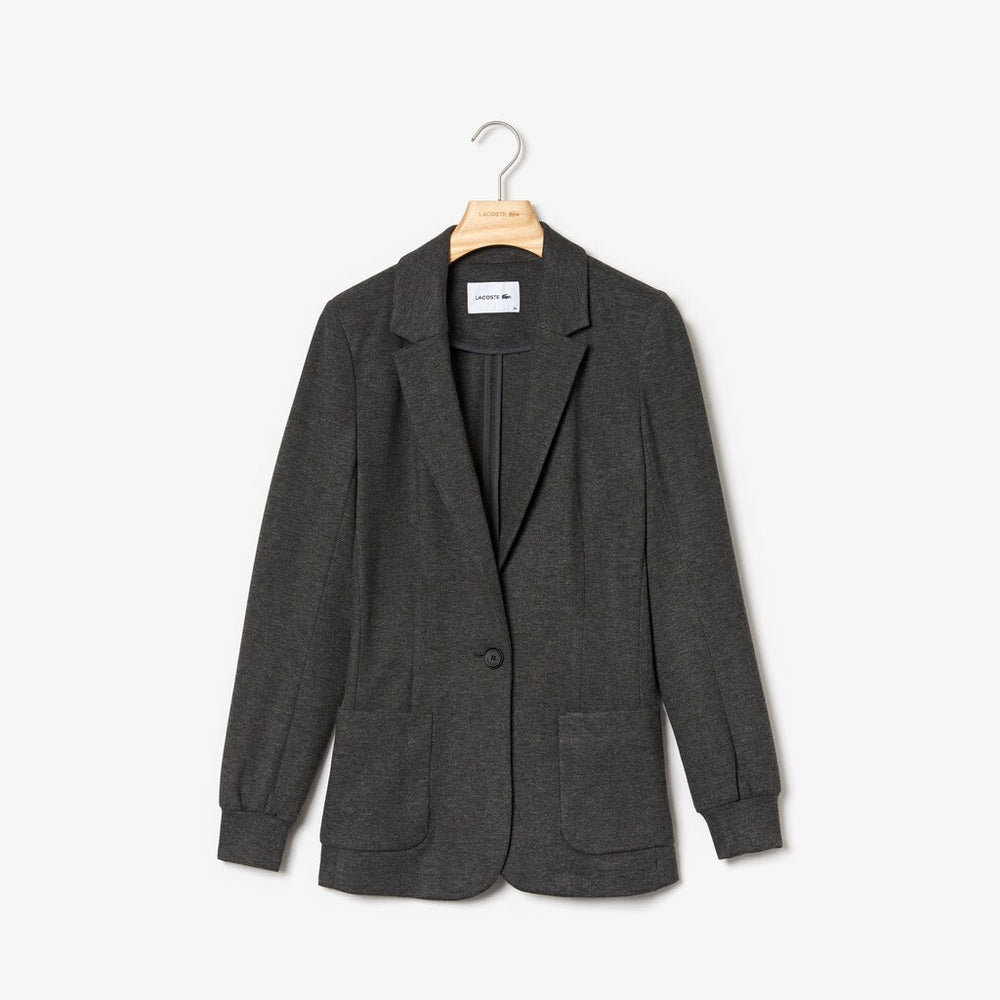 Wo  Brushed-Knit Blazer | Lacoste Womens