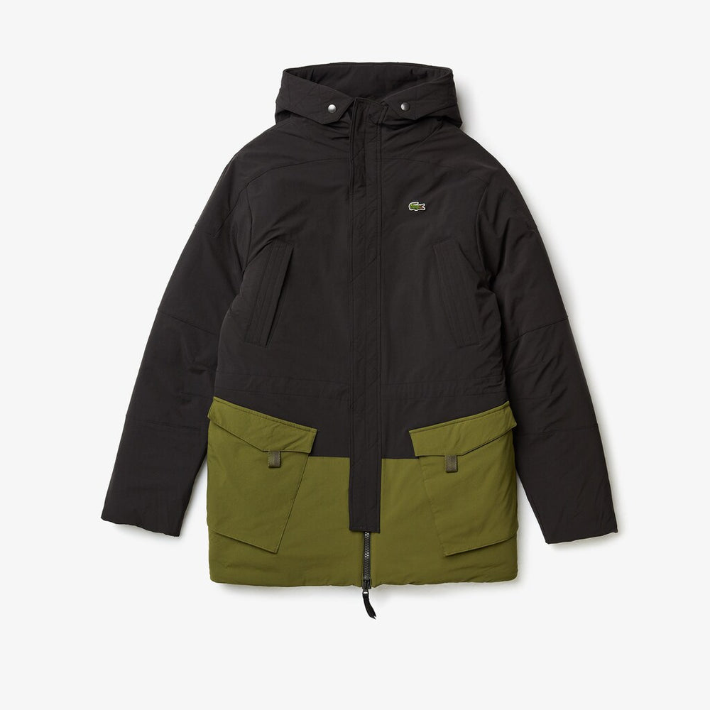SPORT Dual-Tone Canvas Rain Parka | Lacoste Mens