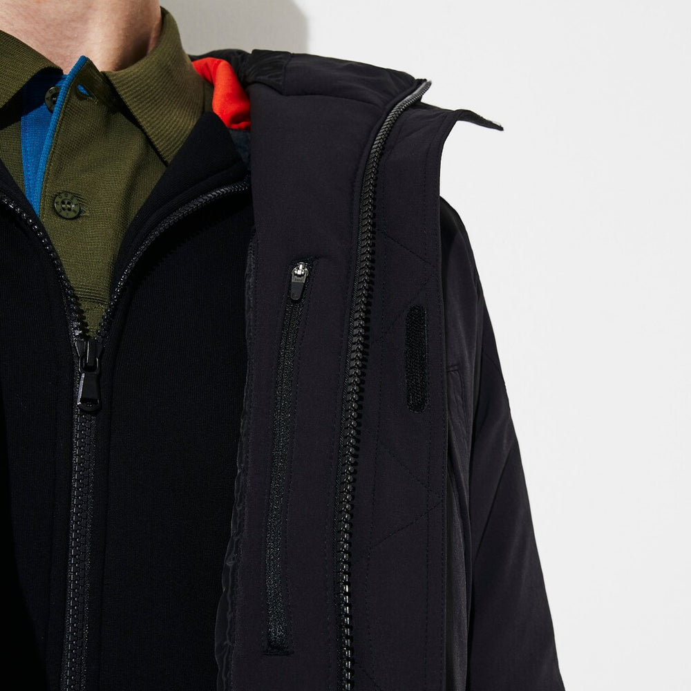 SPORT Dual-Tone Canvas Rain Parka | Lacoste Mens