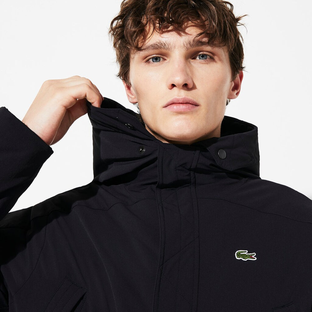 SPORT Dual-Tone Canvas Rain Parka | Lacoste Mens