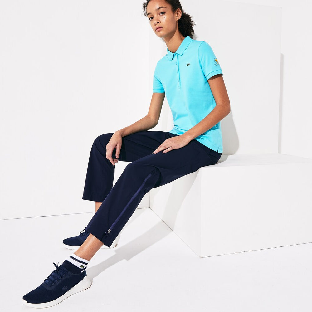 Wo  Presidents Cup Stretch Cotton Piqué Golf Polo Shirt | Lacoste Womens