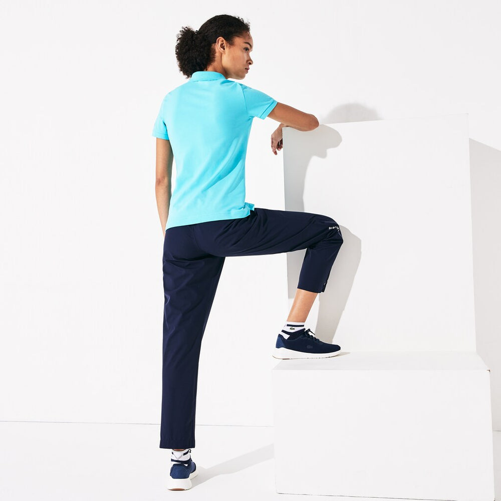 Wo  Presidents Cup Stretch Cotton Piqué Golf Polo Shirt | Lacoste Womens