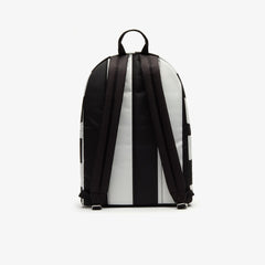 Lacoste LIVE Detachable Pouch Striped Backpack | Lacoste Mens