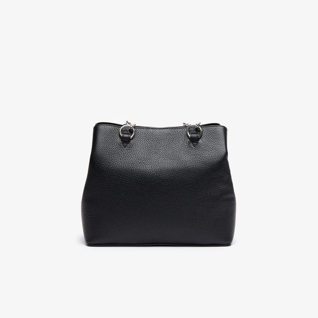 Wo  Croco Crew Grained Leather Bucket Bag | Lacoste Womens