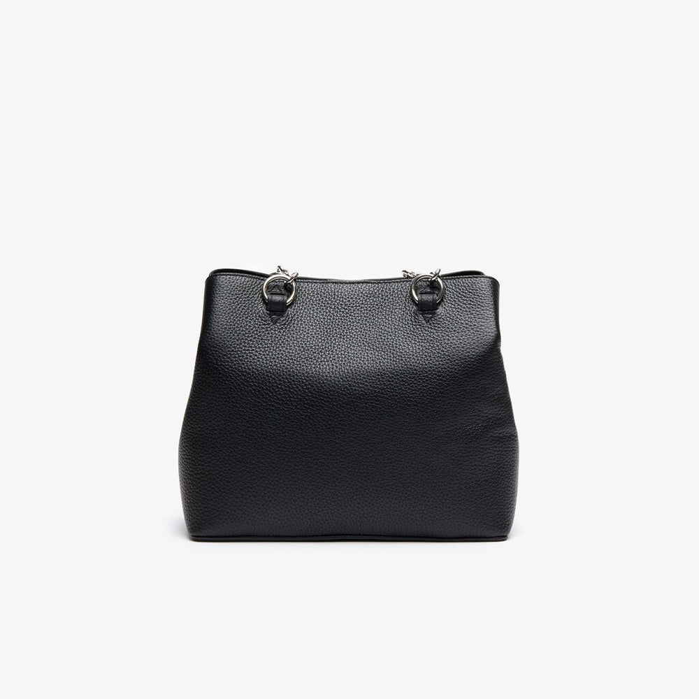 Wo  Croco Crew Grained Leather Bucket Bag | Lacoste Womens