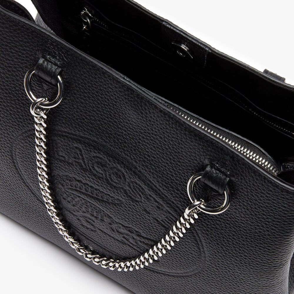 Wo  Croco Crew Grained Leather Bucket Bag | Lacoste Womens