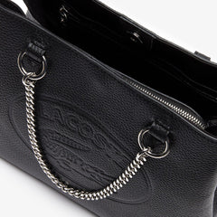 Wo  Croco Crew Grained Leather Bucket Bag | Lacoste Womens