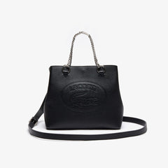 Wo  Croco Crew Grained Leather Bucket Bag | Lacoste Womens