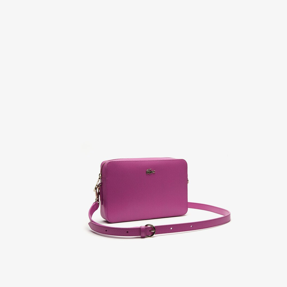 Wo  Chantaco Leather Square Shoulder Bag | Lacoste Womens