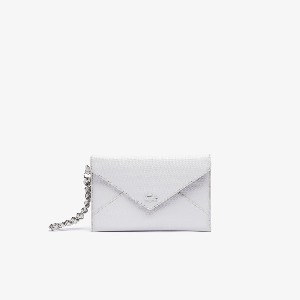 Wo  Chantaco Chain Leather Envelope Wallet | Lacoste Womens