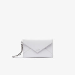 Wo  Chantaco Chain Leather Envelope Wallet | Lacoste Womens